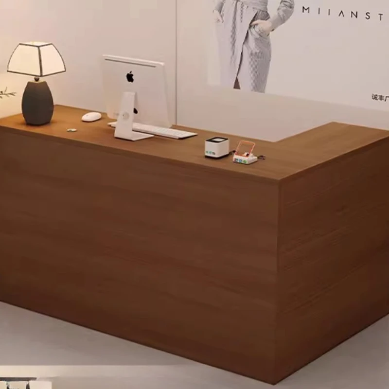 Office Furniture Rental - Balcões de Recepção Curvos para Dentistas,