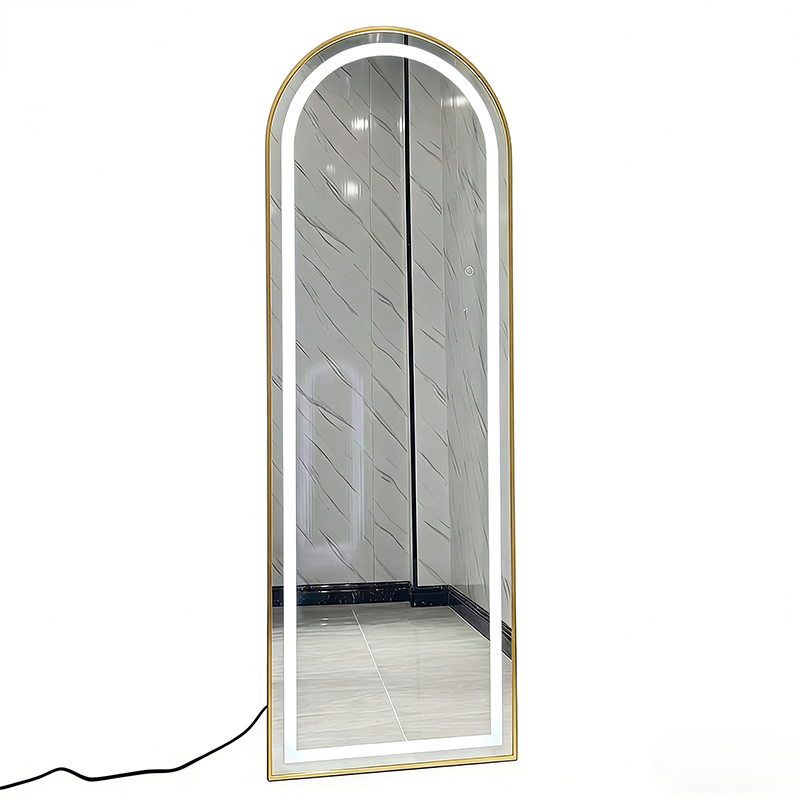 Floor Lamp Arched - Espelho de chão com moldura francesa
