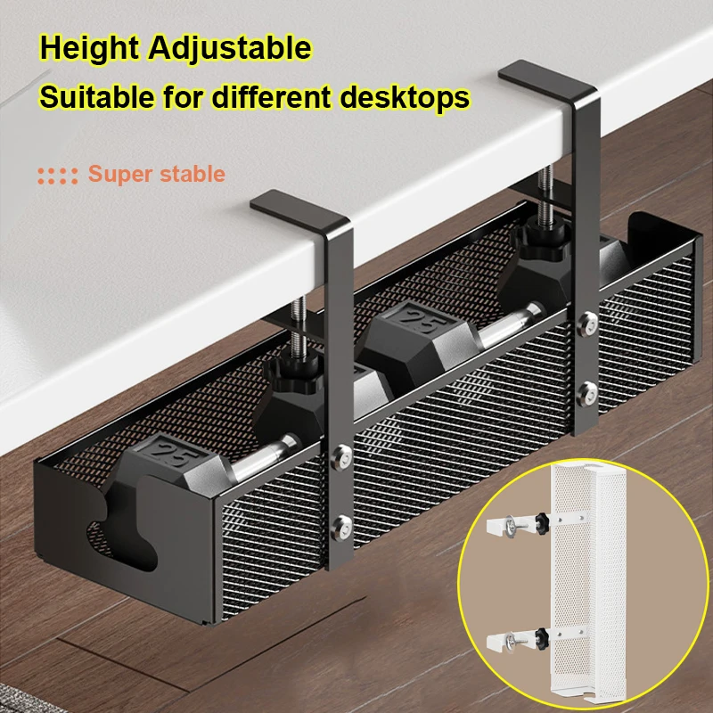 Cable Tray Under Desk - Organizador de Cabos Metálico para Abaixo