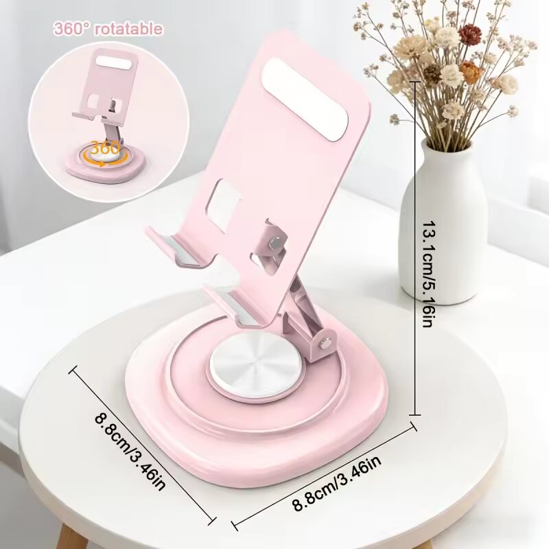 Mobile Pedestal Cabinet - Suporte de Telefone de Mesa Rotativo