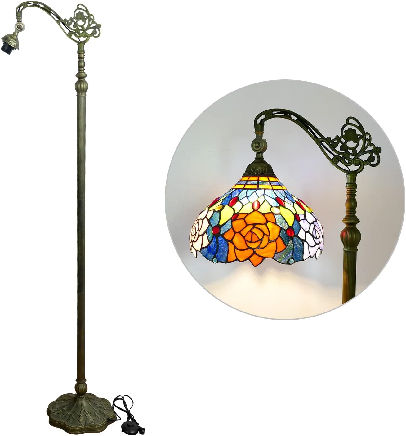Floor Lamp Arched - @ # Luminária de Chão Moderna