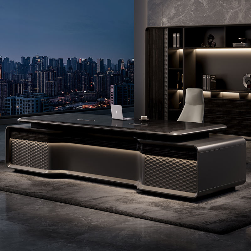Office Furniture Rental - Mesa de Escritório de Luxo para