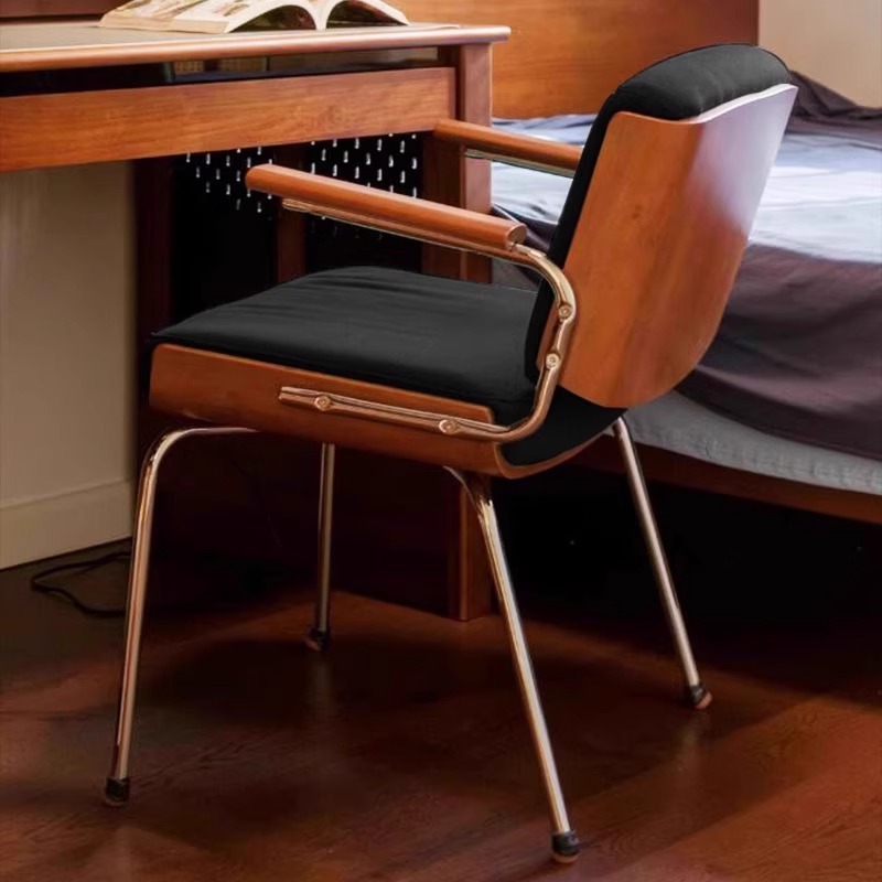Office Furniture Second Hand - Encosto de madeira maciça cadeira de
