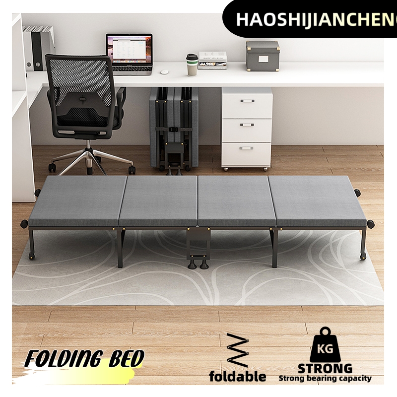 Office Furniture Loft - Cama dobrável de quatro dobras portátil