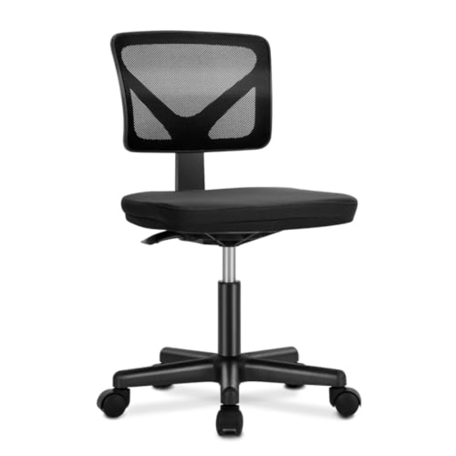 Task Chair Mid Back - Cadeira de Escritório Pequena Sem Braços,