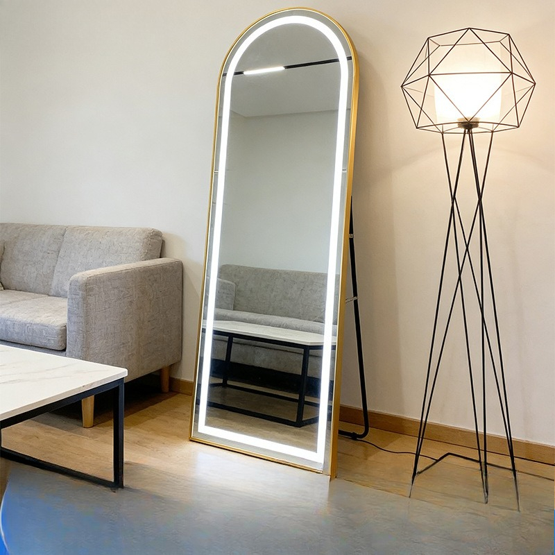Espelho de chão com moldura fr - Floor Lamp Arched avaliação e preço
