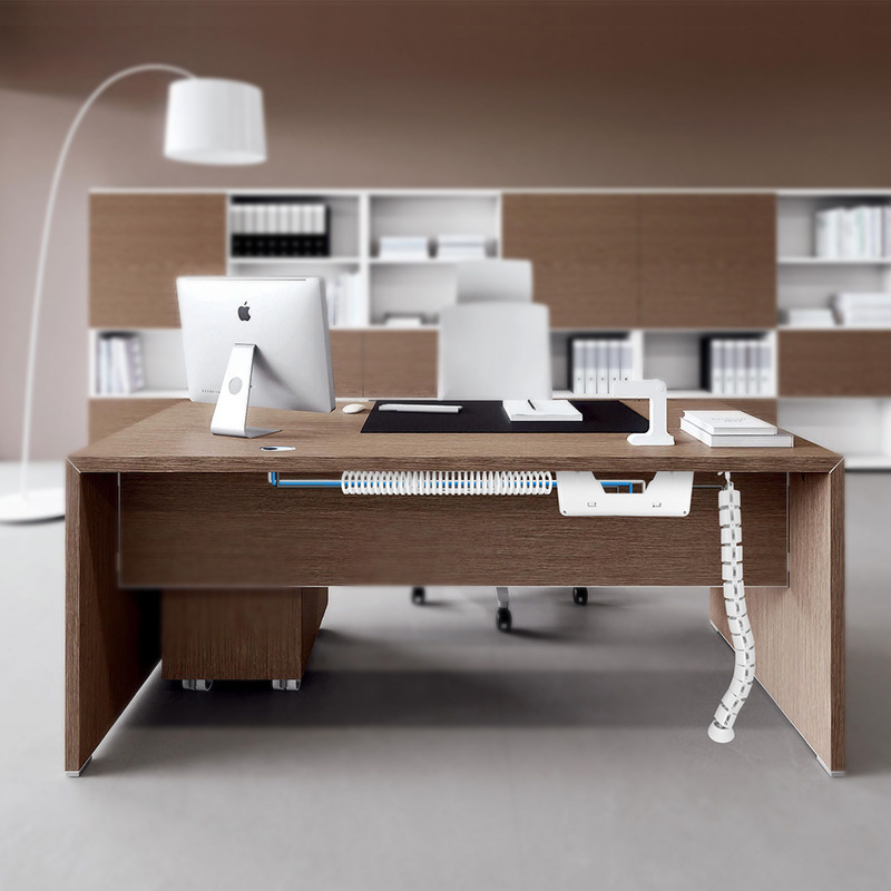 Organizador de corridas de cab - Cable Tray Under Desk avaliação e preço