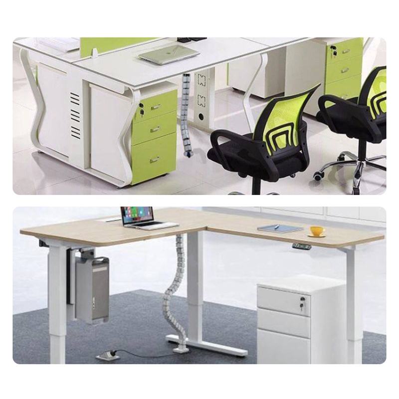 【L】Organizador de Cabos para M - Cable Tray Under Desk avaliação e preço