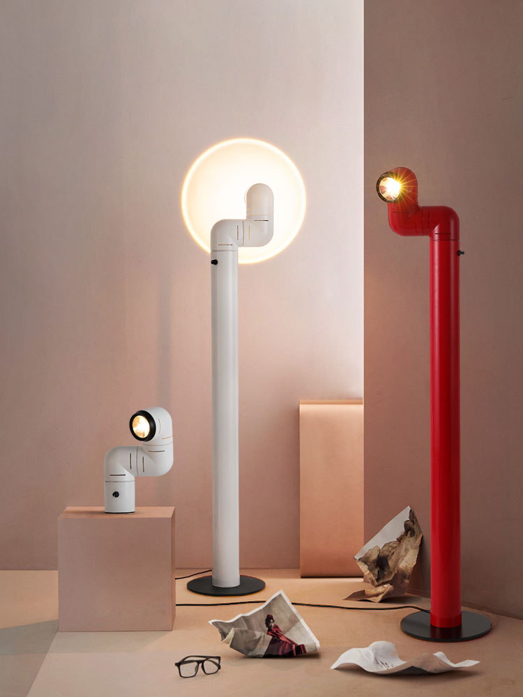 Luminária de chão estilo espaç - Floor Lamp Arched avaliação e preço
