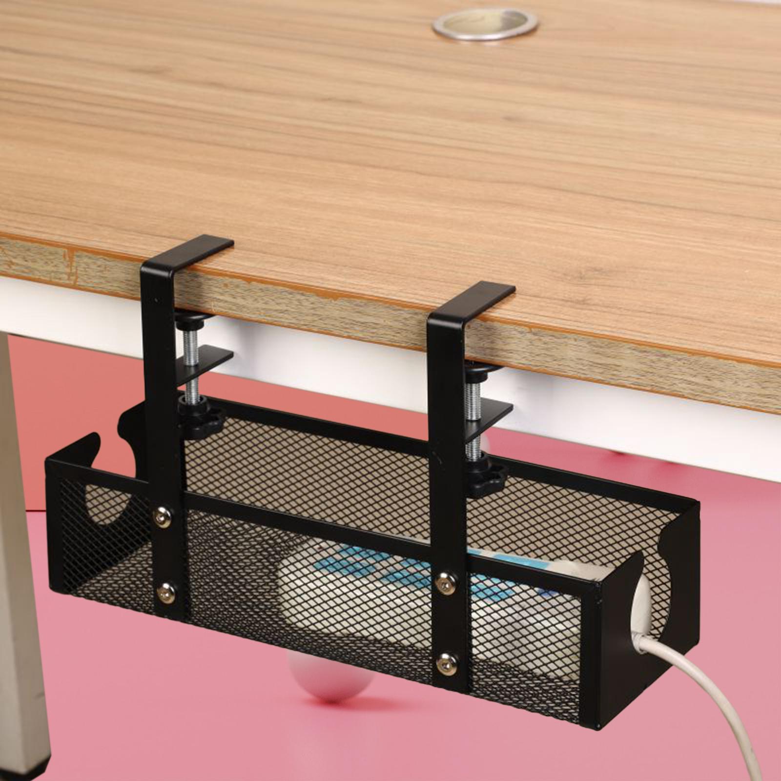 Organizador de fio de metal so - Cable Tray Under Desk avaliação e preço