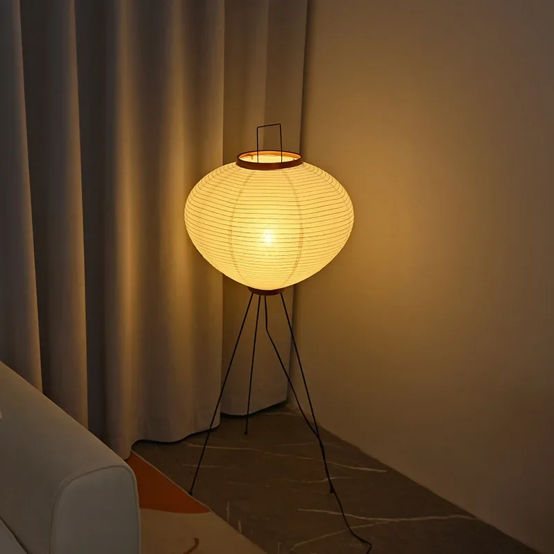 Vintage japonês Noguchi Akari  - Floor Lamp Arched avaliação e preço