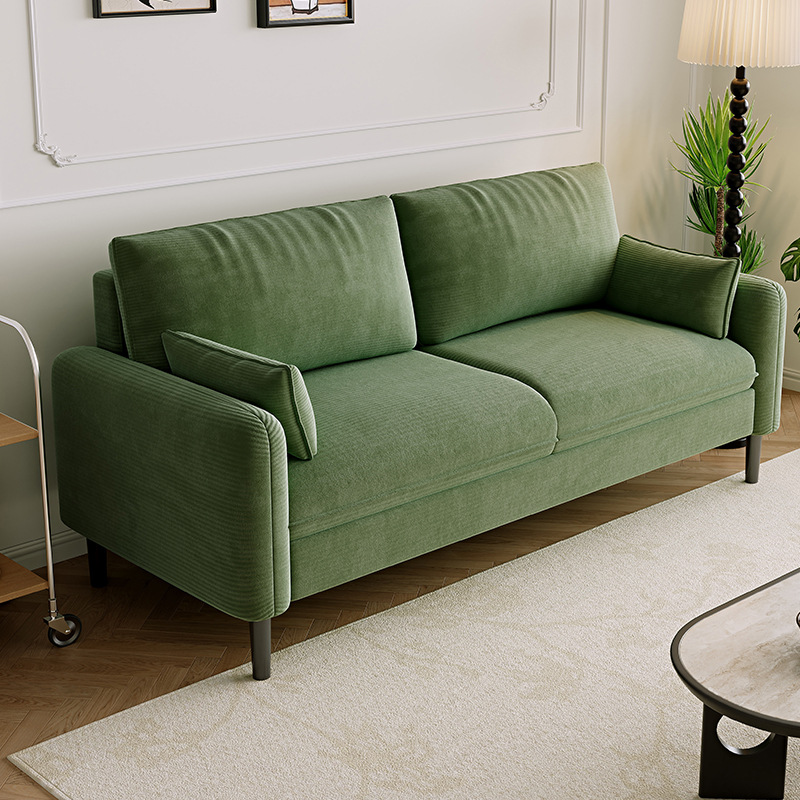 Sofá de tecido para sala de es - Office Furniture Rental avaliação e preço