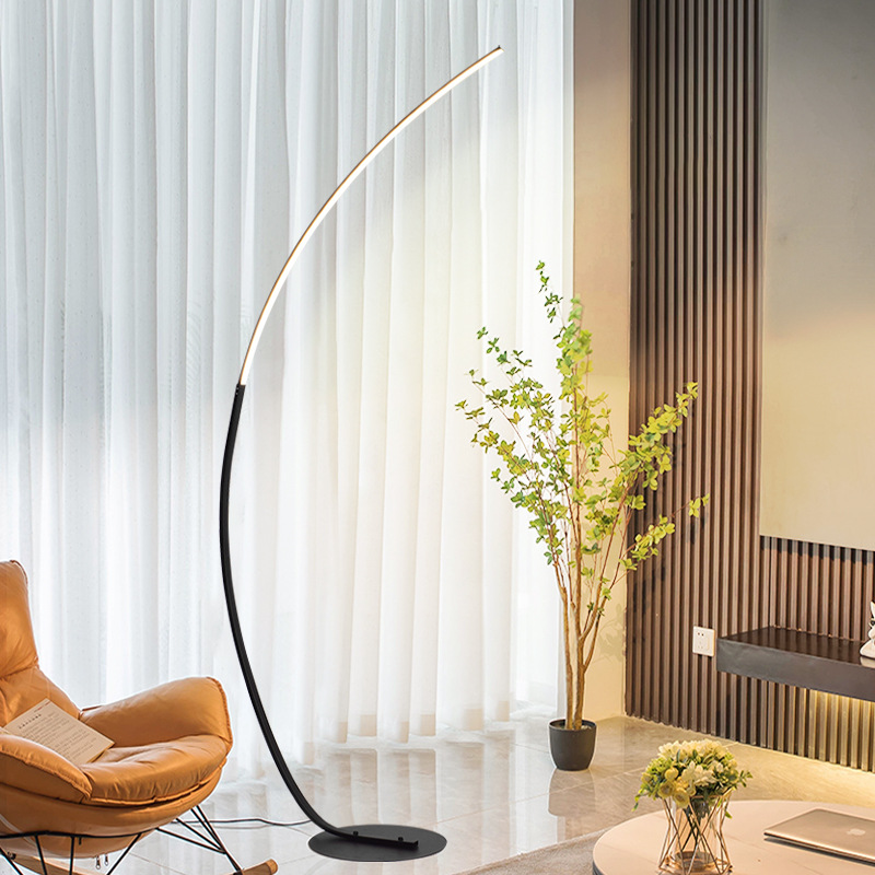 Nordic led luz de canto lâmpad - Floor Lamp Arched avaliação e preço