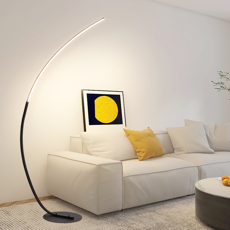 Nordic led luz de canto lâmpad - Floor Lamp Arched avaliação e preço