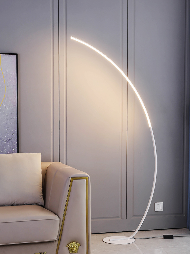 Nordic led luz de canto lâmpad - Floor Lamp Arched avaliação e preço