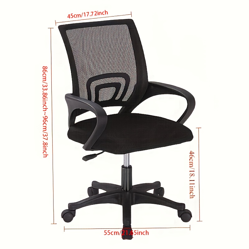 Cadeira de Escritório Ergonômi - Task Chair Mid Back avaliação e preço