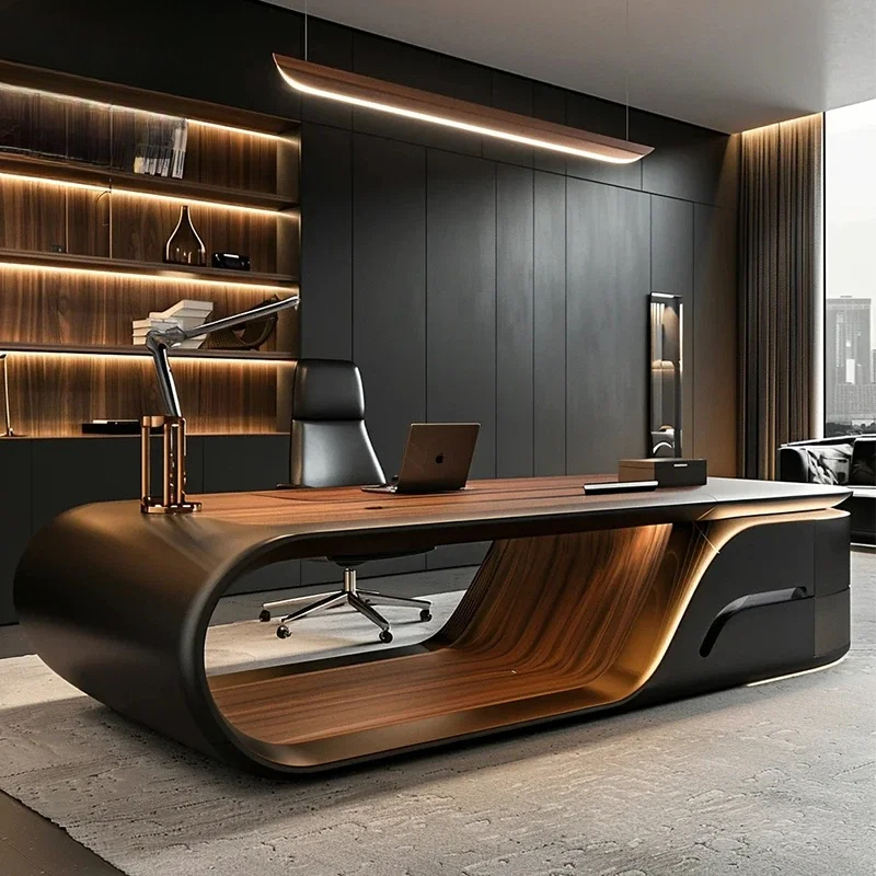 Nova Mesa Executiva Moderna Si - Office Furniture Rental avaliação e preço
