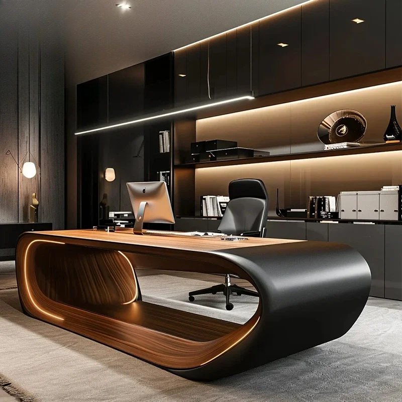 Nova Mesa Executiva Moderna Si - Office Furniture Rental avaliação e preço