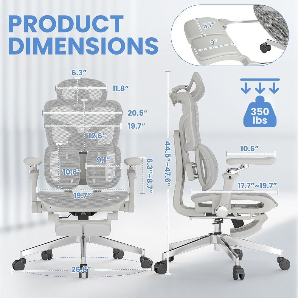 Cadeira de Escritório Ergonômi - Office Furniture Zone avaliação e preço