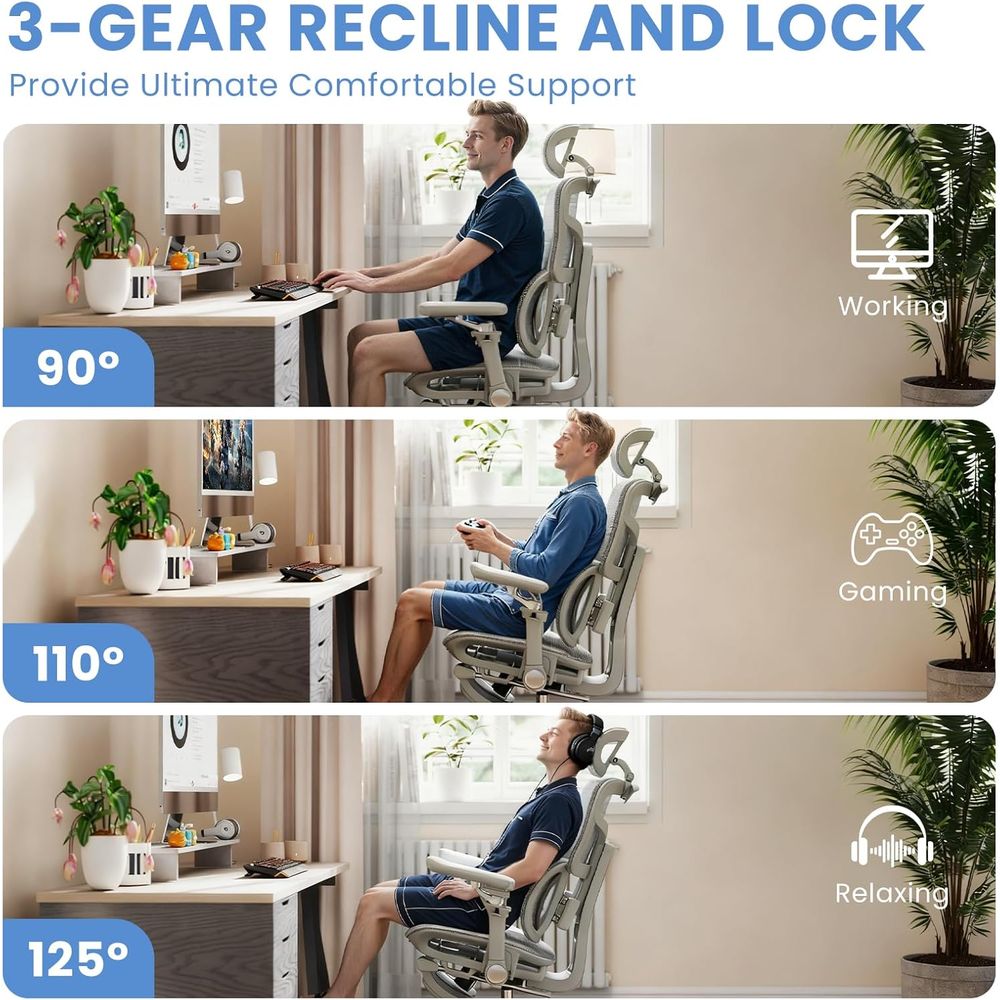 Cadeira de Escritório Ergonômi - Office Furniture Zone avaliação e preço